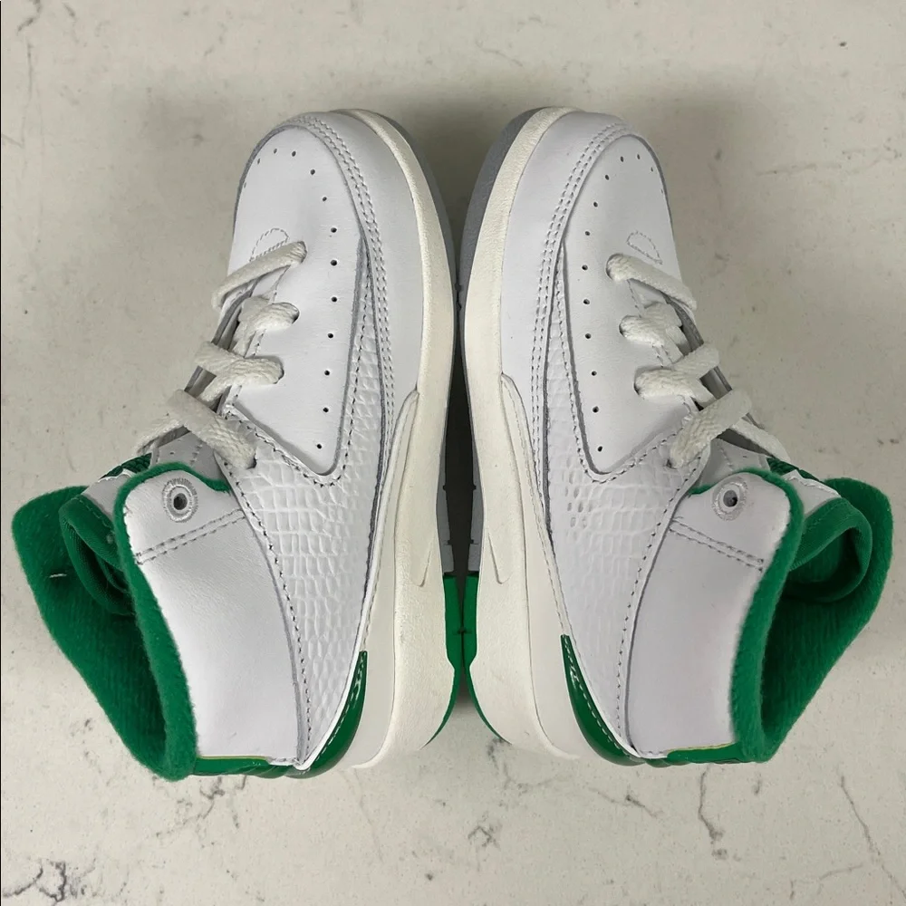 2023 Air Jordan 2 Retro TD 'Lucky Green' DQ8563 103 Size 7C